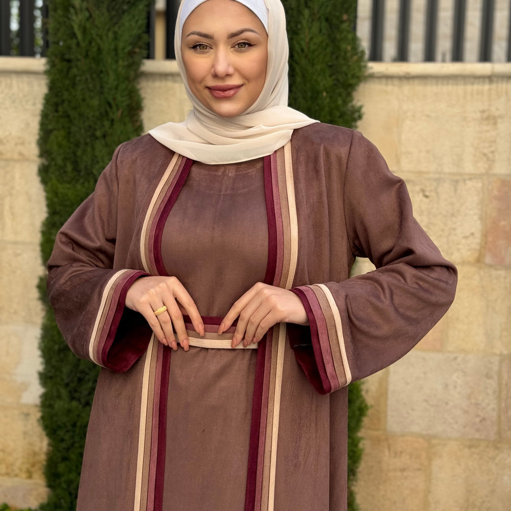 
                      
                        Two-Piece Winter Abaya
                      
                    