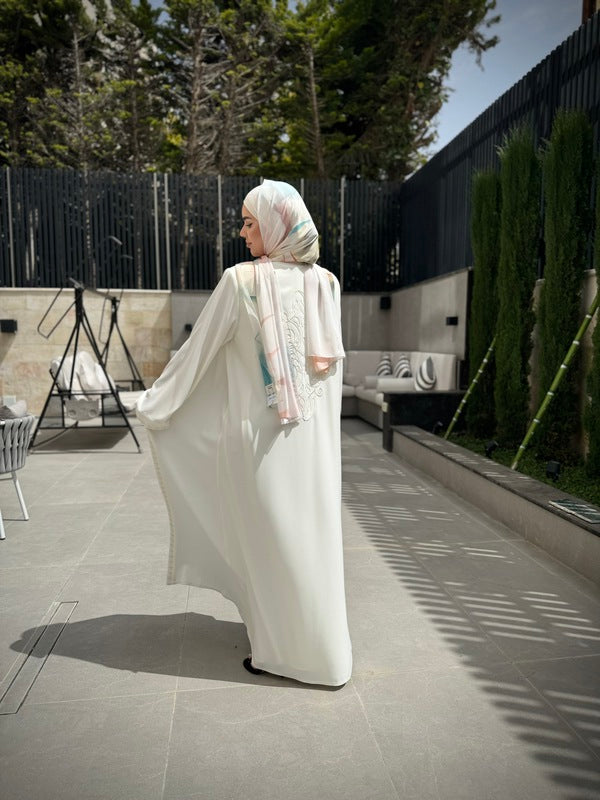 
                  
                    Elegant and Practical Two-Piece Abaya
                  
                