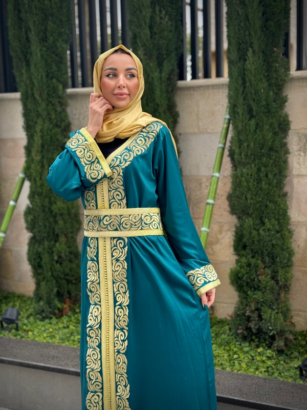 Elegant Kaftan Free Size / Brown Elegant Kaftan Free Size / Brown