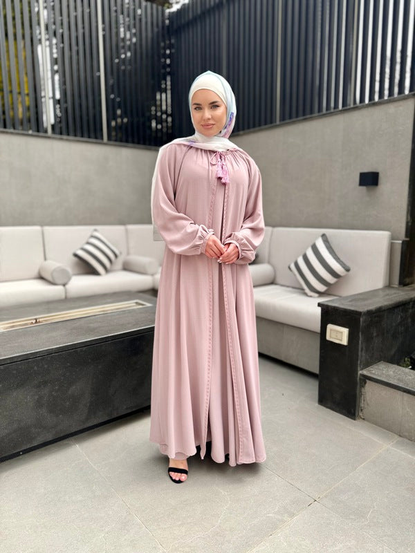 
                  
                    Elegant and Practical Two-Piece Abaya
                  
                