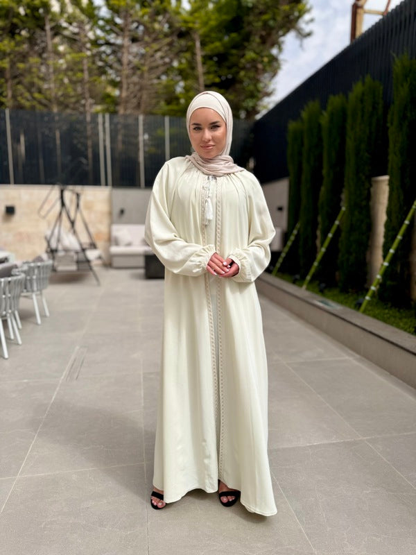 
                  
                    Elegant and Practical Two-Piece Abaya
                  
                