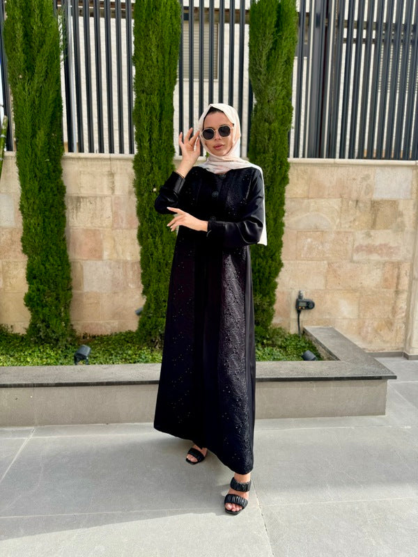
                  
                    Two-Layered Elegant Abaya
                  
                