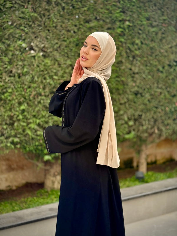 
                  
                    Elegant and stylish Two-Piece Abaya
                  
                