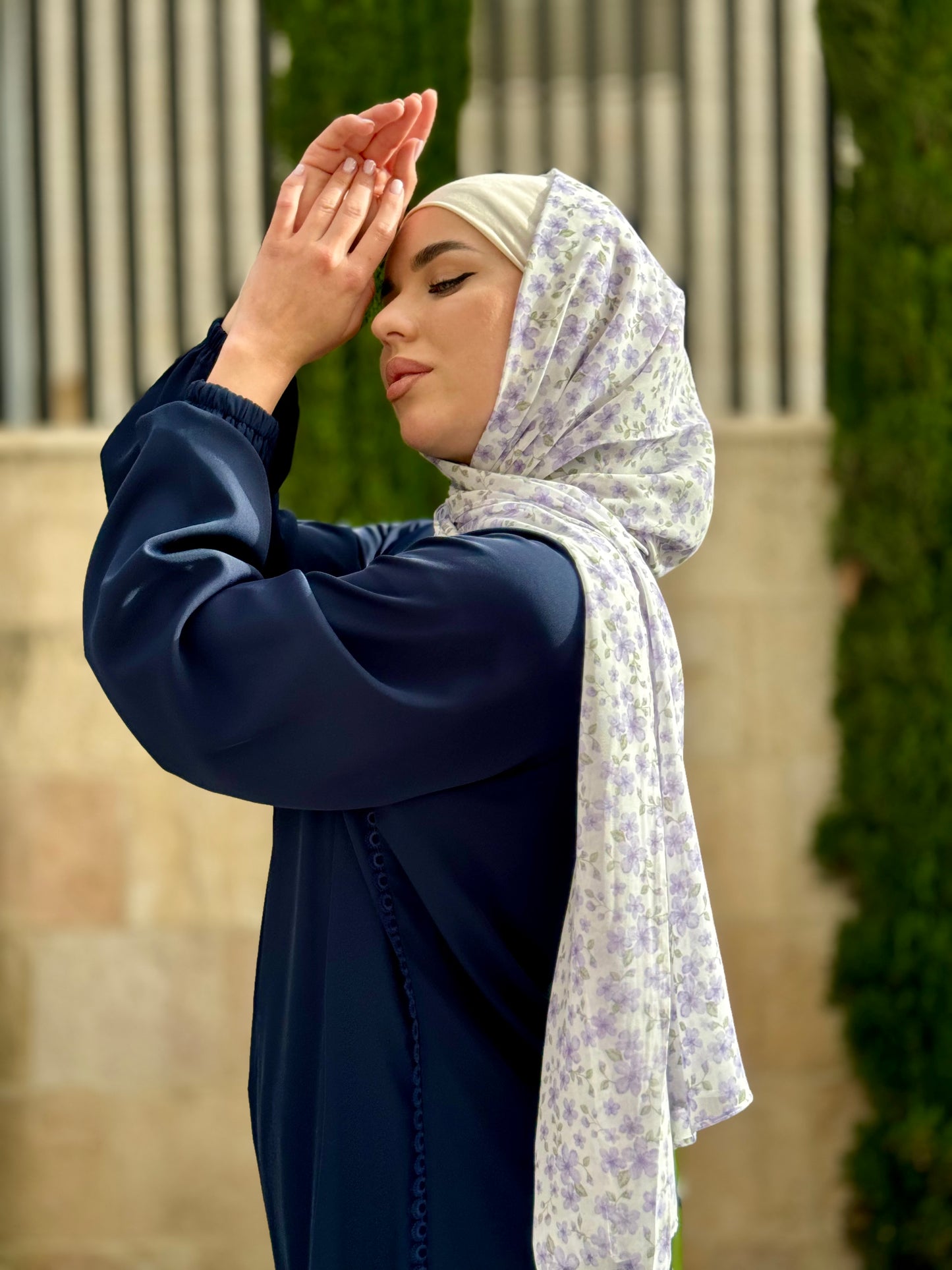 
                  
                    Colorful and Practical Abaya
                  
                