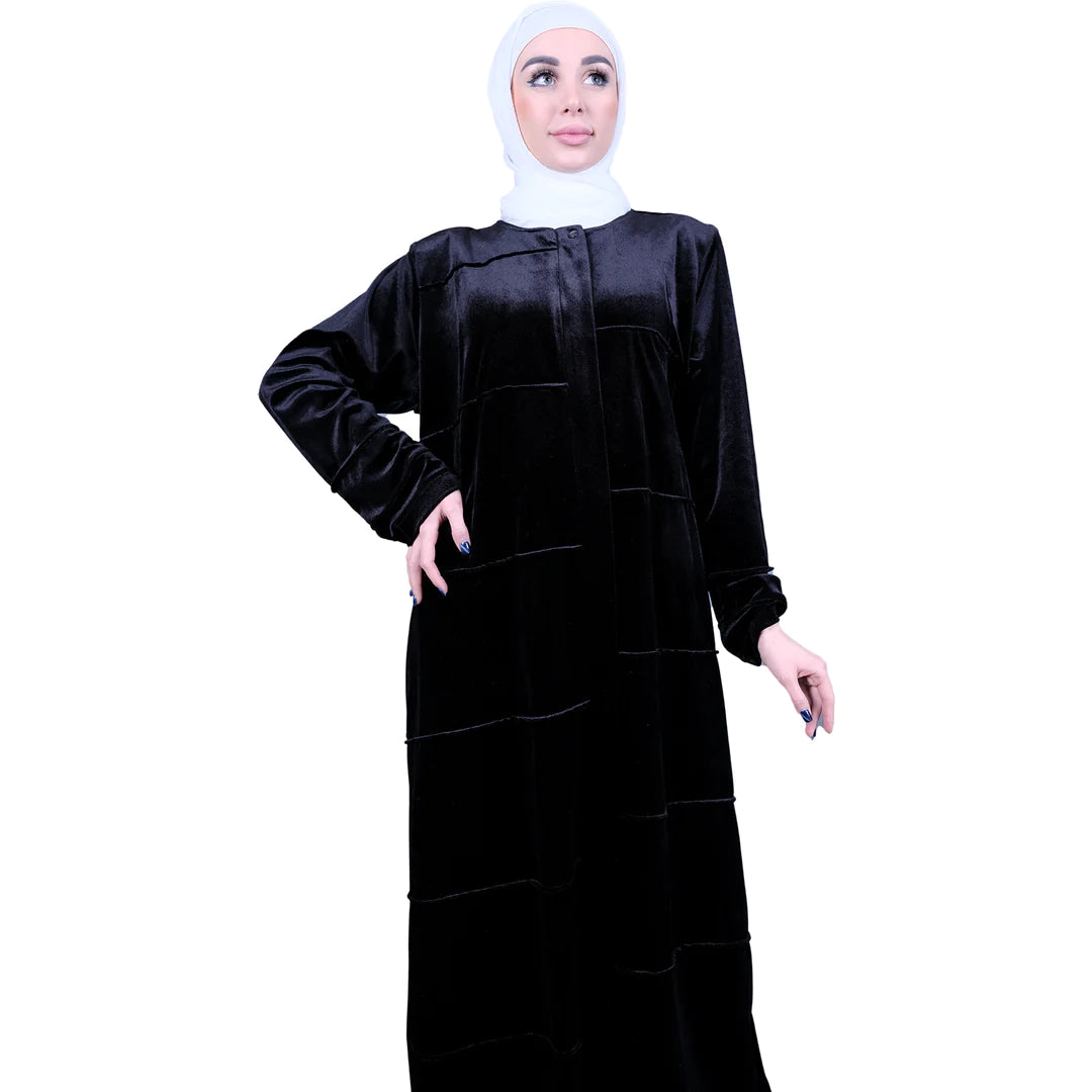 
                  
                    Simple Velvet Abaya
                  
                