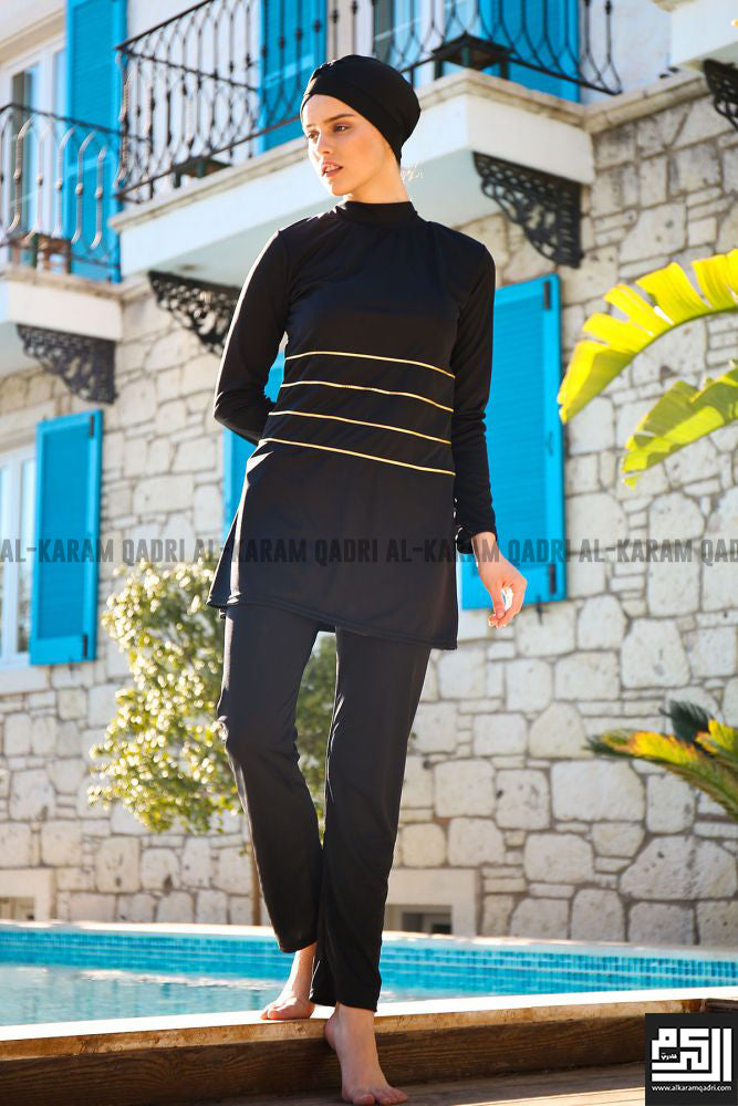 
                  
                    Basic Black Burkini
                  
                