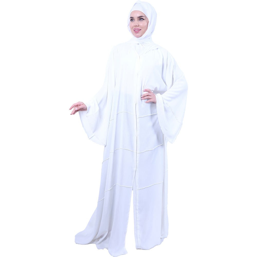 
                      
                        White Abaya
                      
                    