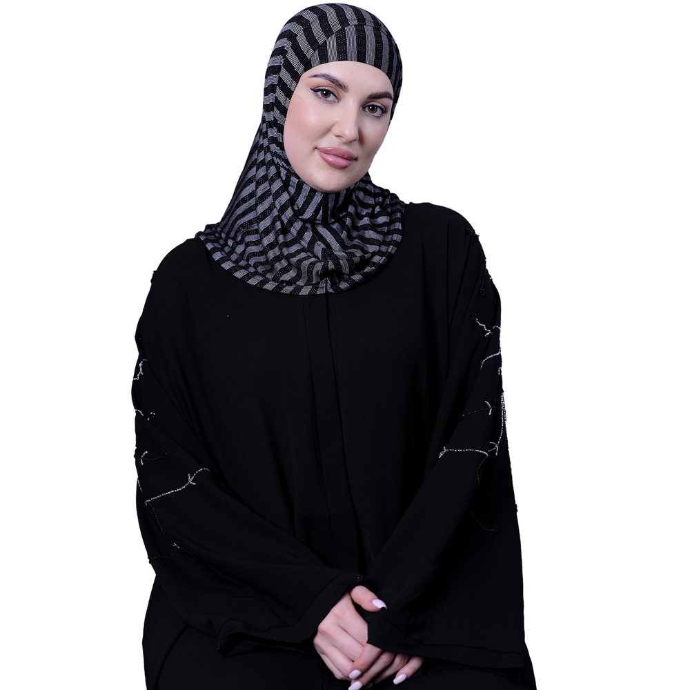 
                  
                    Striped Hijab
                  
                