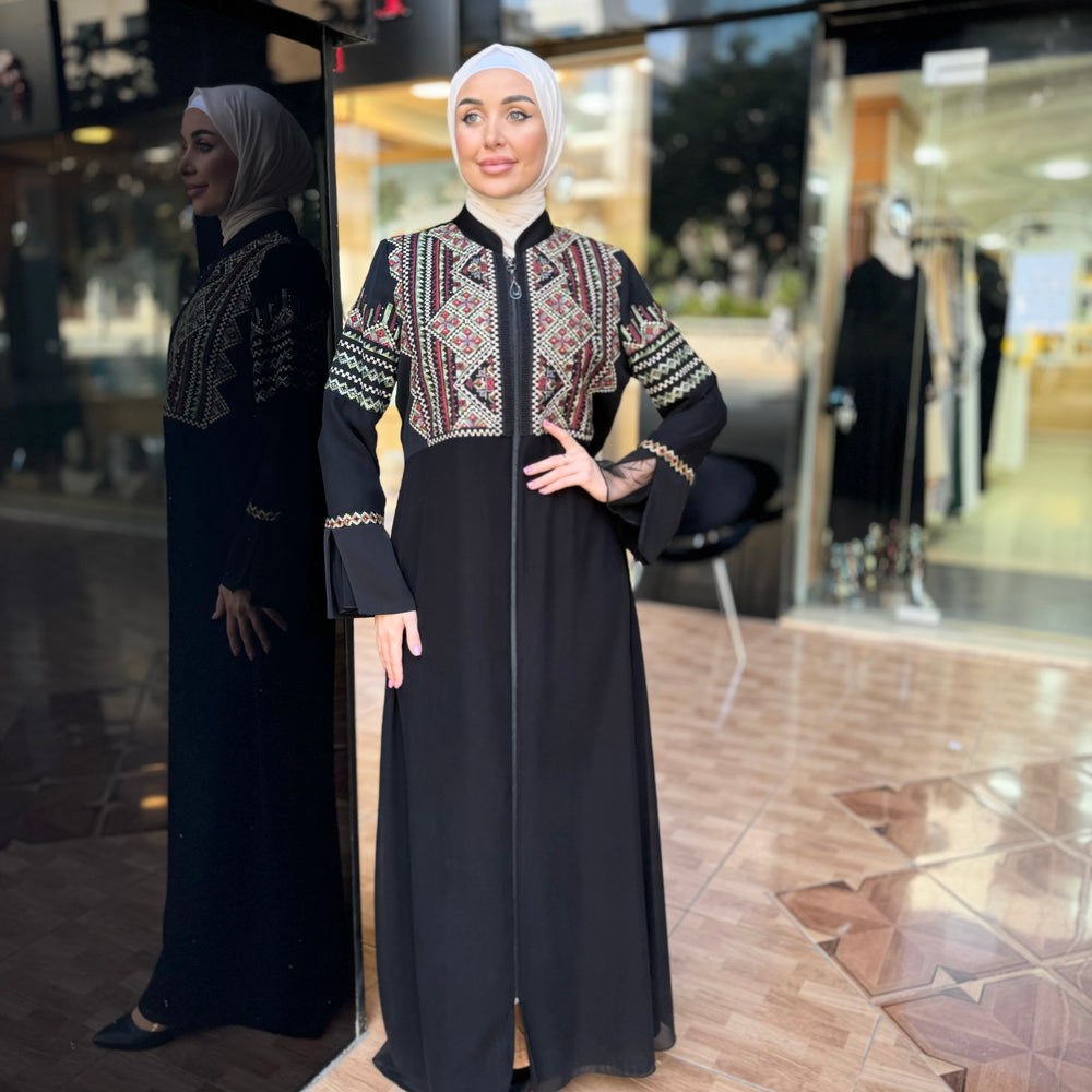 Stunning Embroidered Abaya