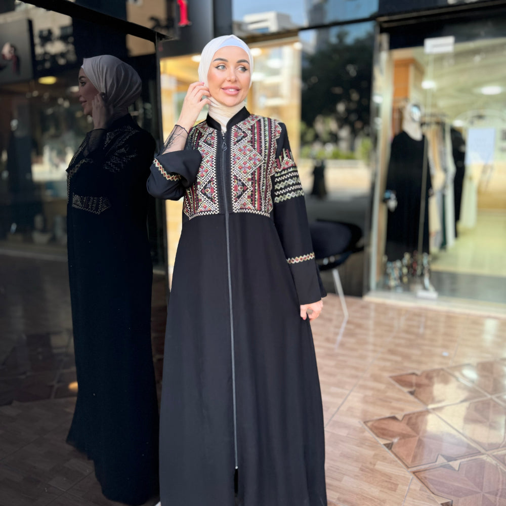 Stunning Embroidered Abaya