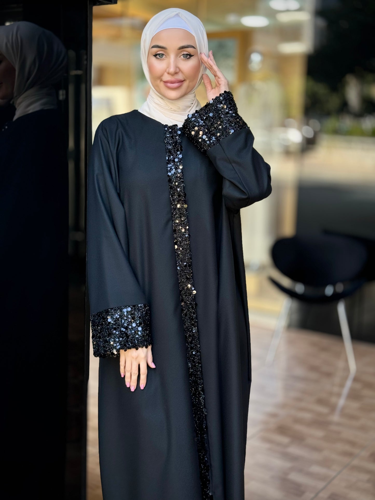 Studded Formal Abaya