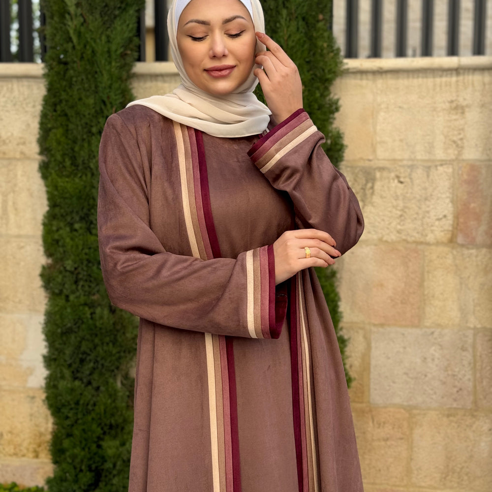 
                      
                        Two-Piece Winter Abaya
                      
                    