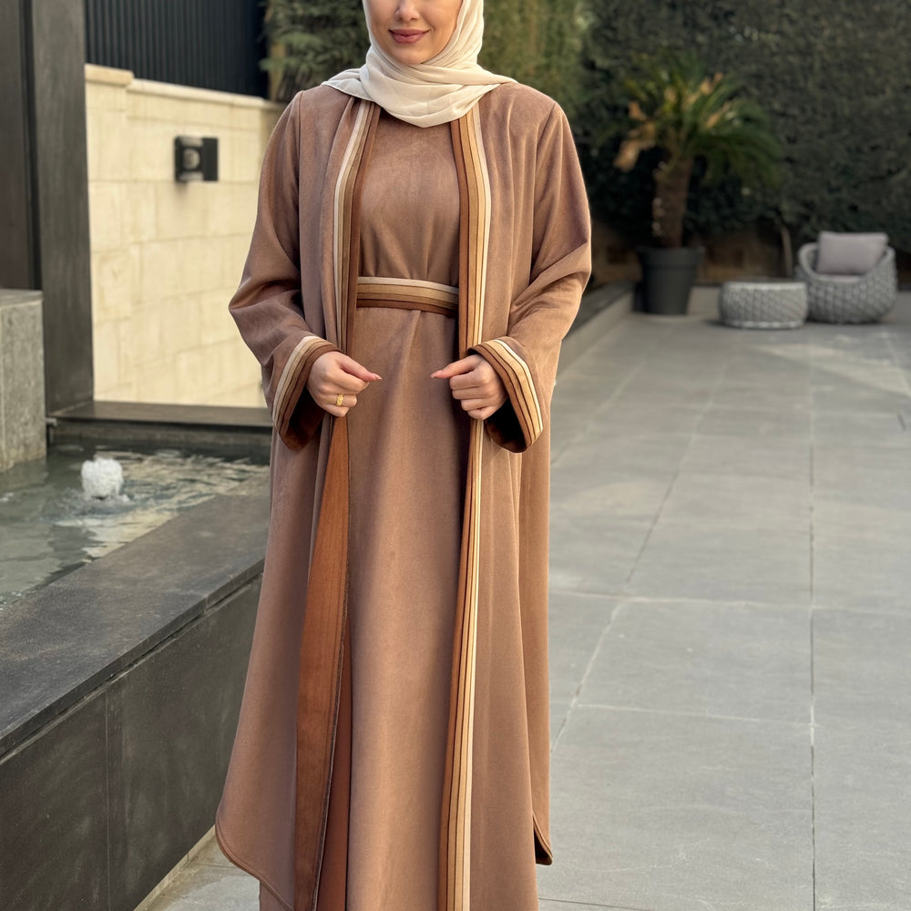 
                      
                        Two-Piece Winter Abaya
                      
                    