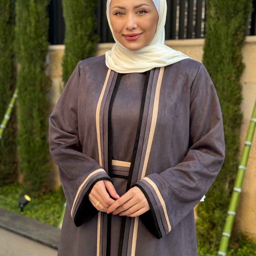 
                      
                        Two-Piece Winter Abaya
                      
                    