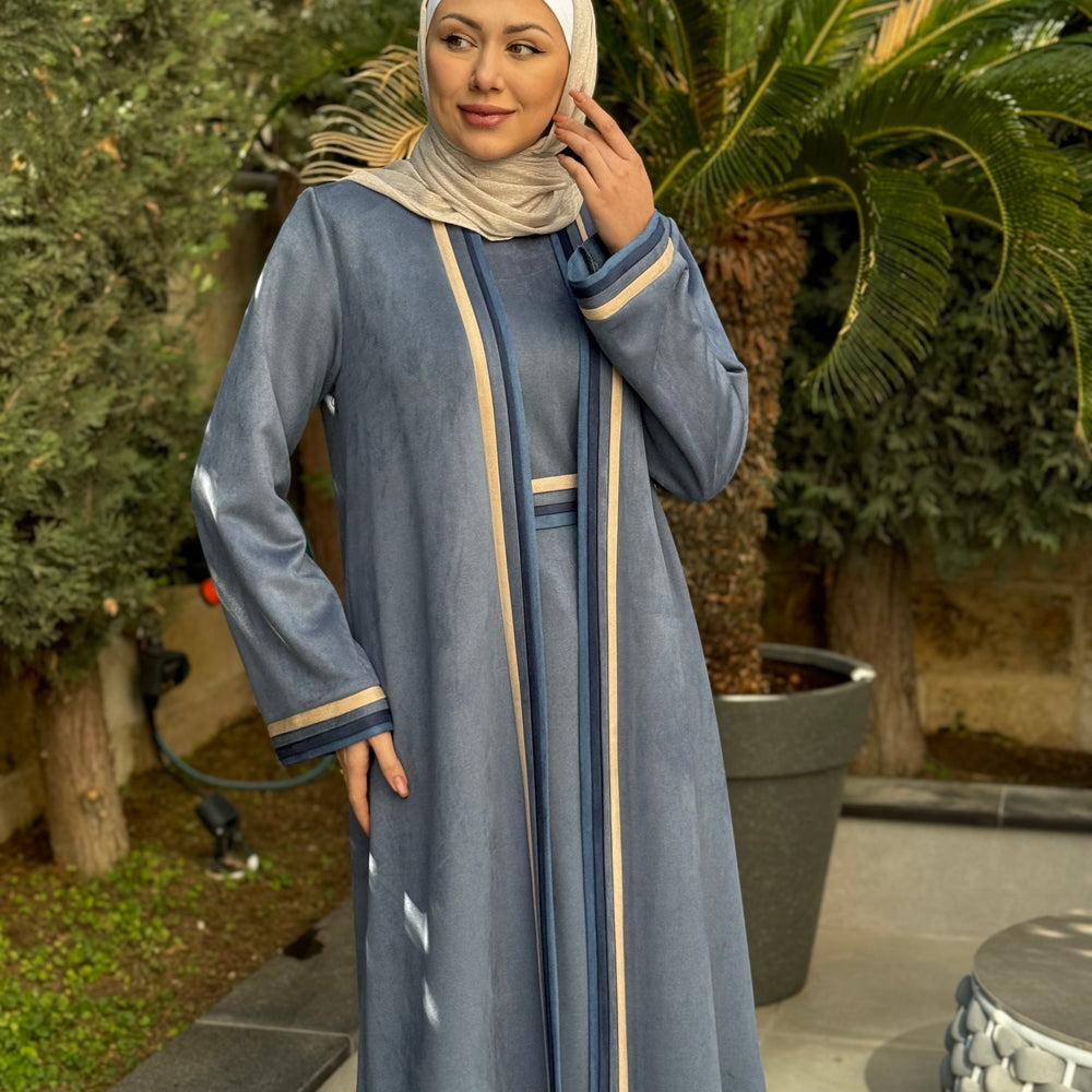 
                      
                        Two-Piece Winter Abaya
                      
                    