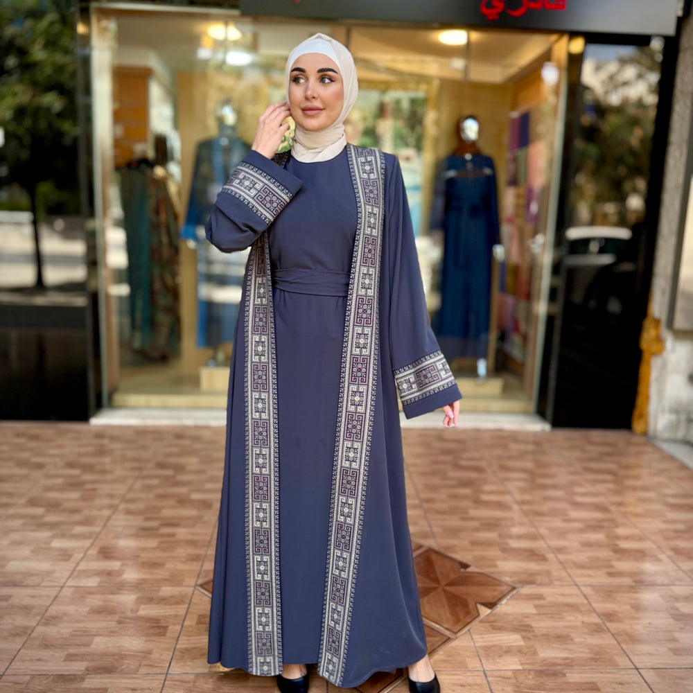 
                      
                        Embroidered Two Piece Abaya For Women
                      
                    