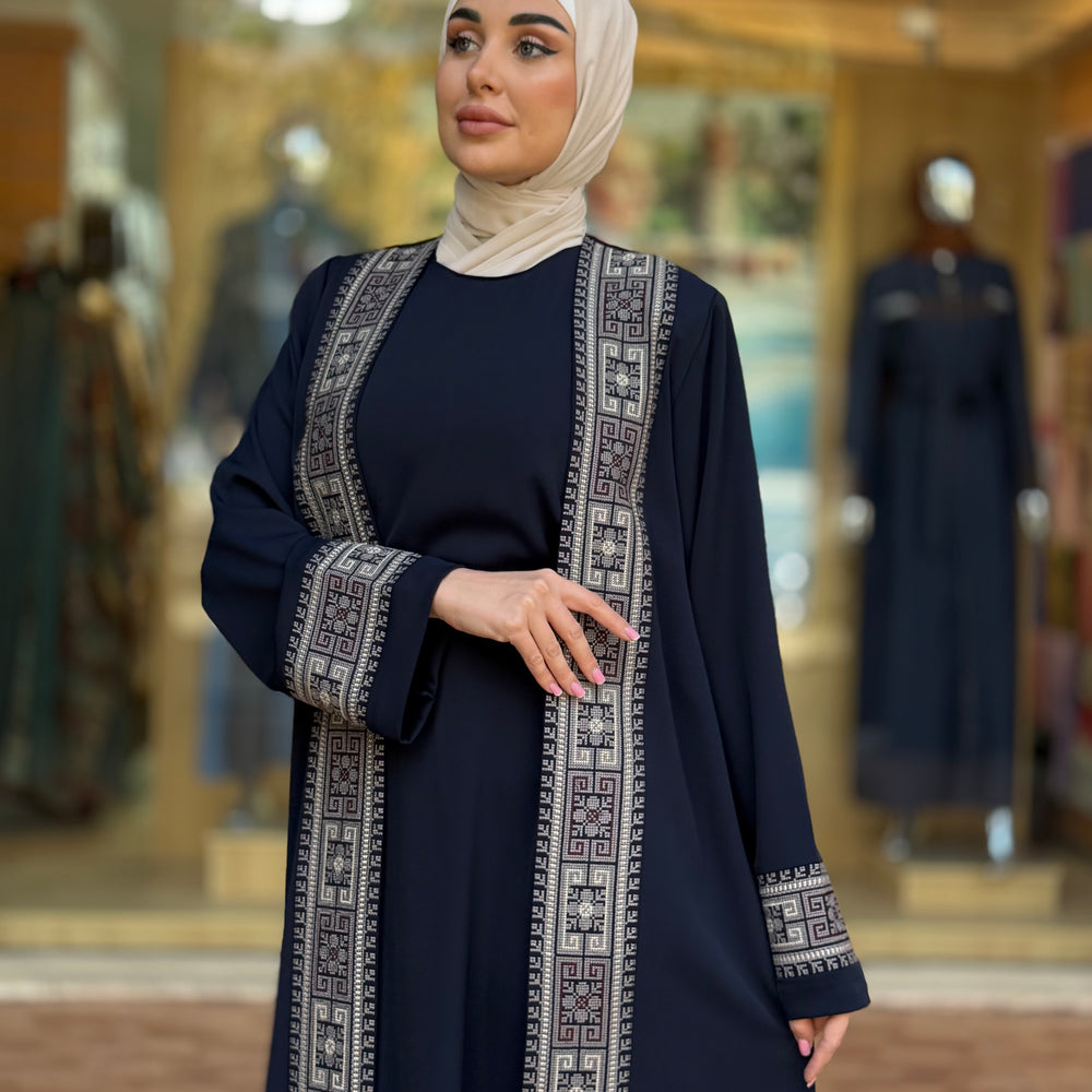 
                      
                        Embroidered Two Piece Abaya For Women
                      
                    