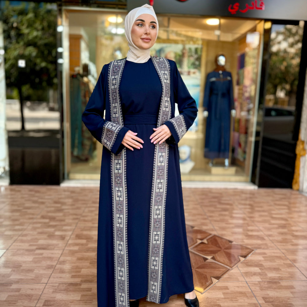 
                      
                        Embroidered Two Piece Abaya For Women
                      
                    