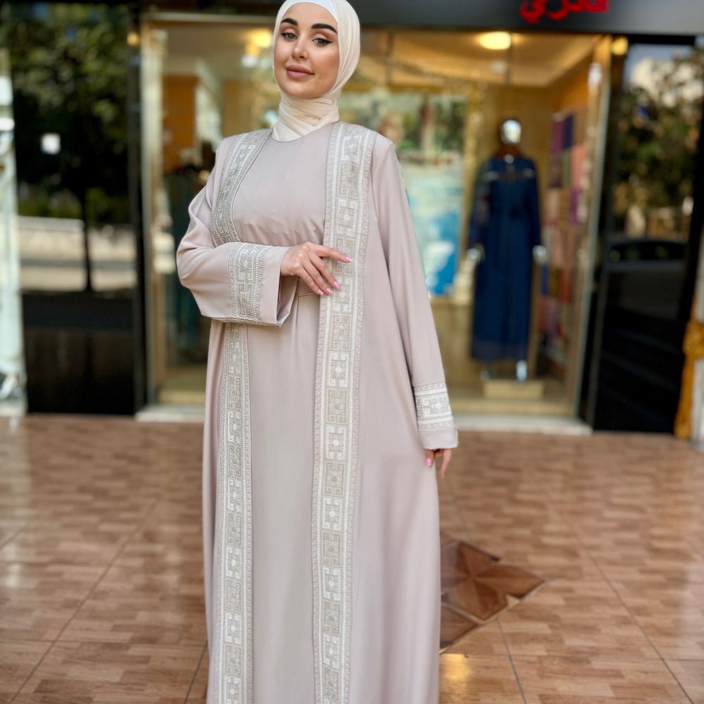 
                      
                        Embroidered Two Piece Abaya For Women
                      
                    