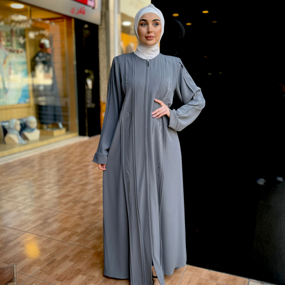 
                      
                        Comfortable Embroidered Abaya
                      
                    