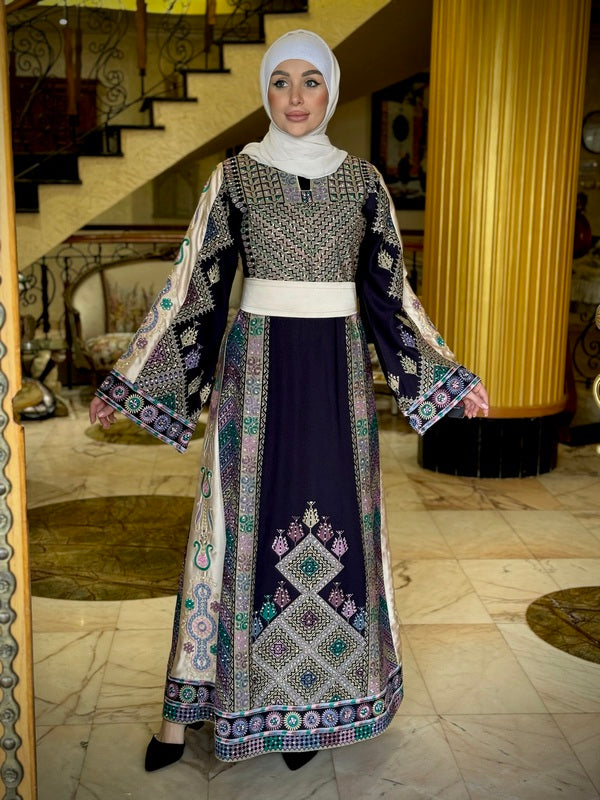 
                      
                        Elegant Embroidered Kaftan from Jordan
                      
                    