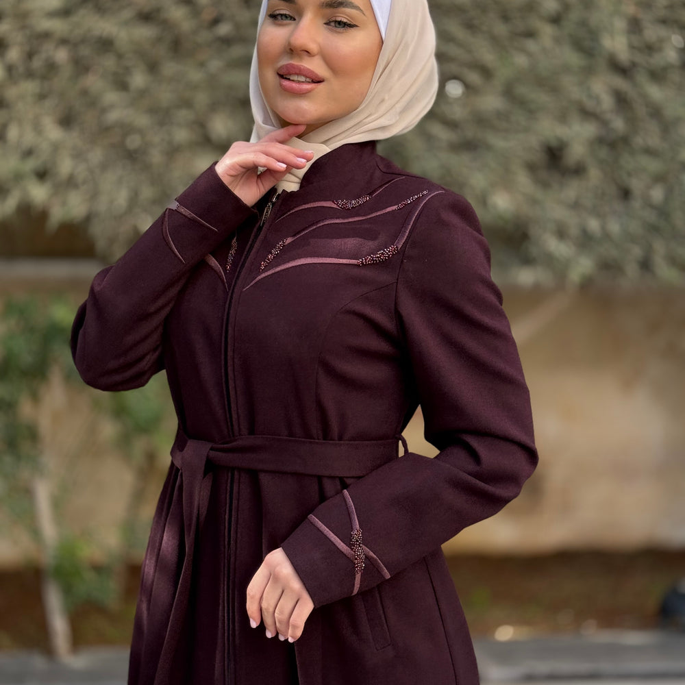 
                      
                        Luxurious Winter Jilbab
                      
                    