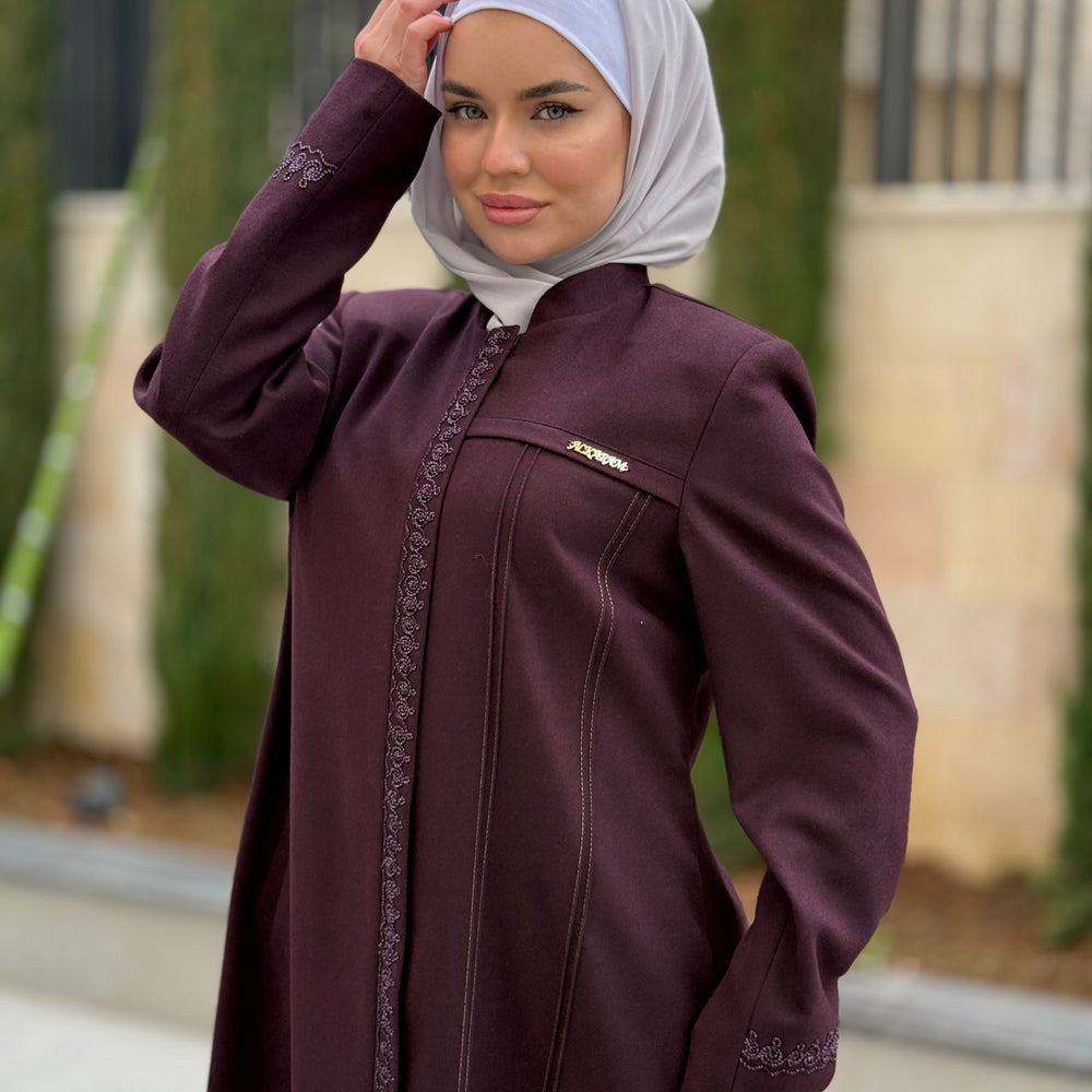 
                      
                        Embroidered Woolen Jilbab
                      
                    