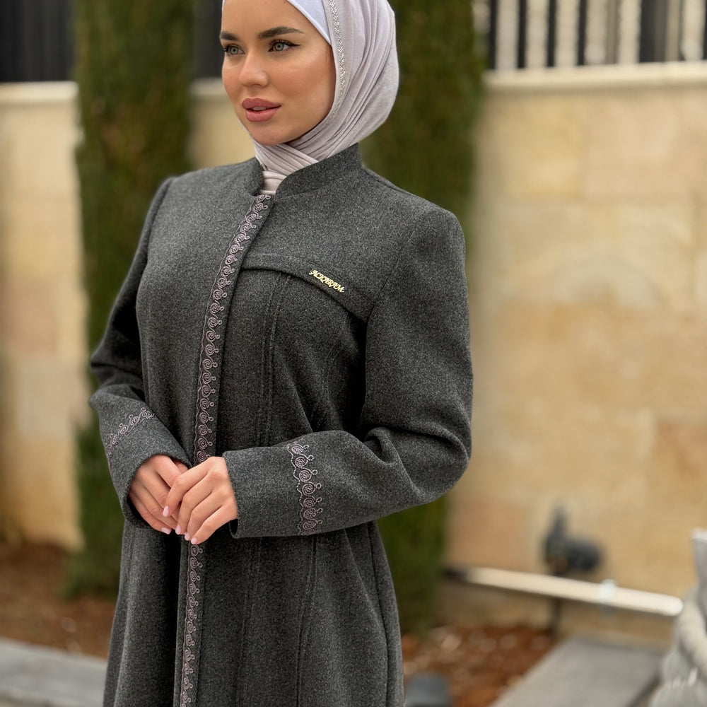 
                      
                        Embroidered Woolen Jilbab
                      
                    