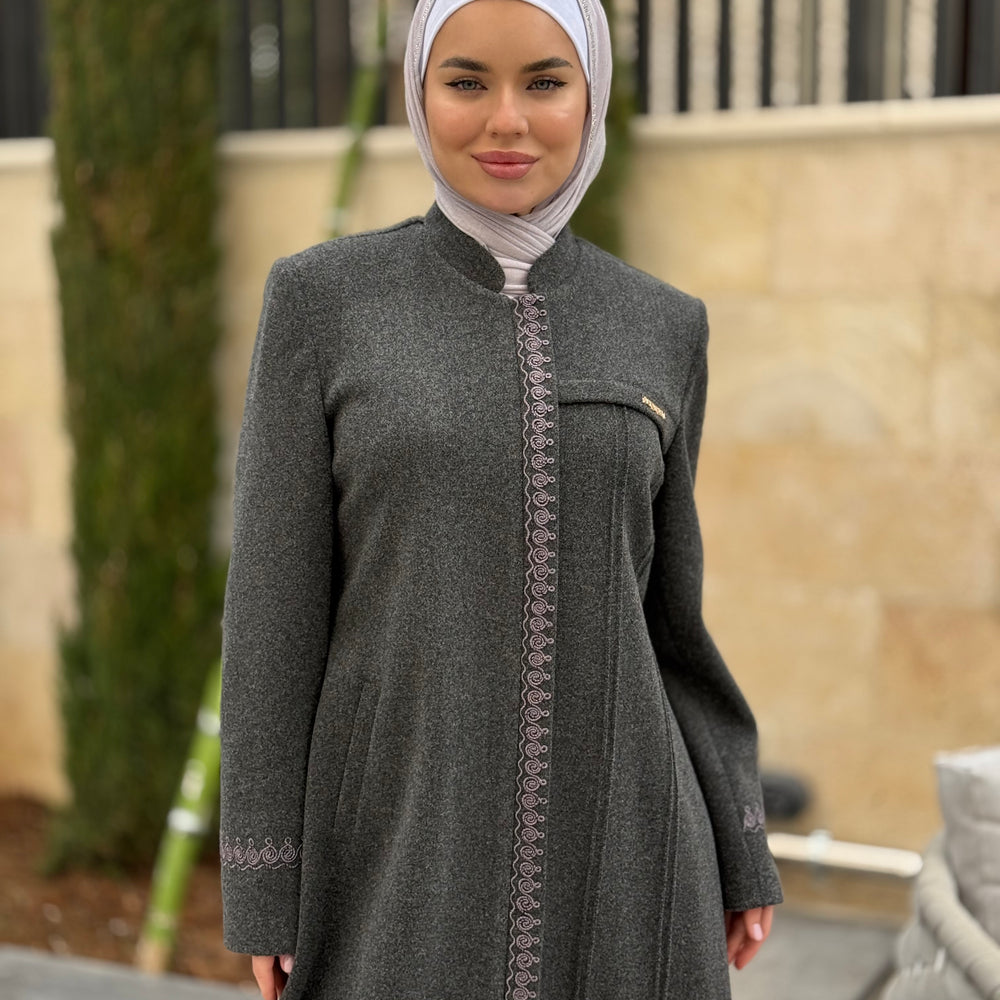 
                      
                        Embroidered Woolen Jilbab
                      
                    