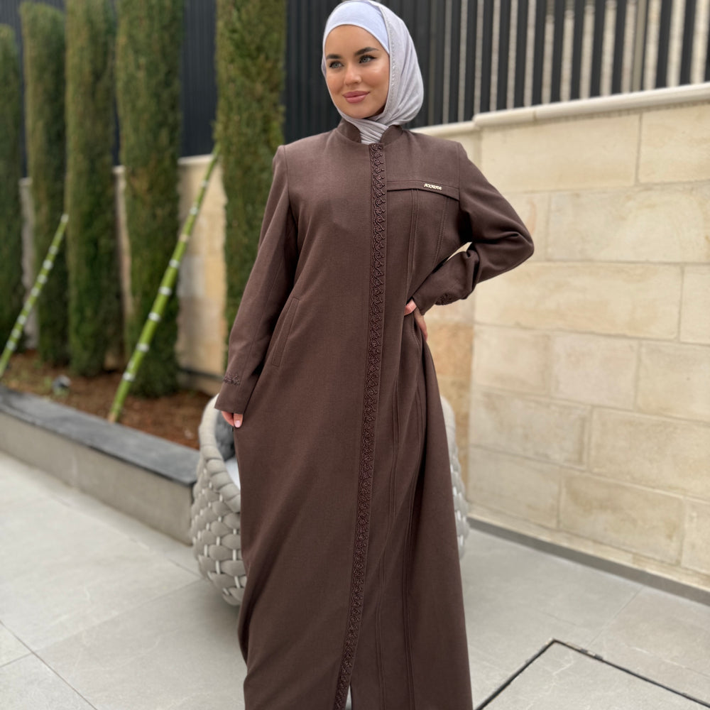 
                      
                        Embroidered Woolen Jilbab
                      
                    