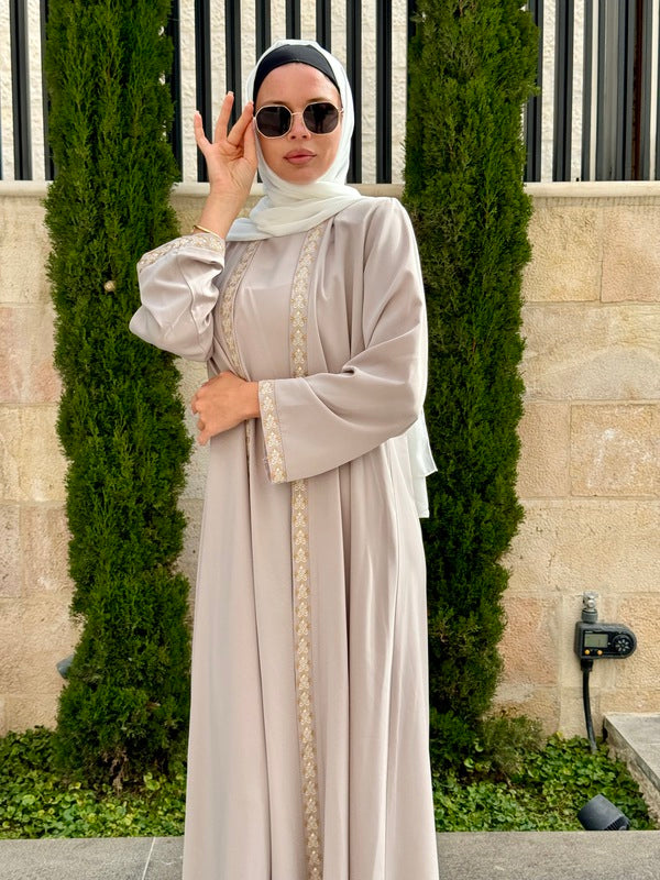 
                  
                    Elegant Two Piece Abaya
                  
                