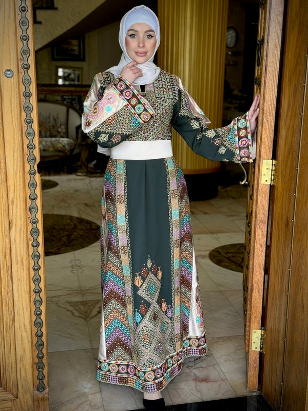 
                      
                        Elegant Embroidered Kaftan from Jordan
                      
                    