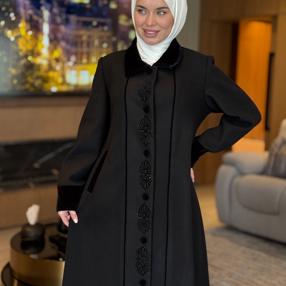 
                      
                        Elegant Jilbab With Embroidered Details
                      
                    