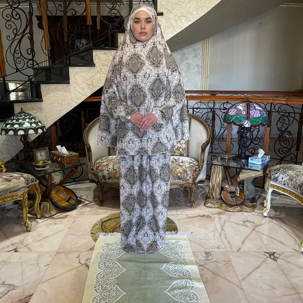 
                      
                        Elegant Prayer Clothes With Patterned
                      
                    