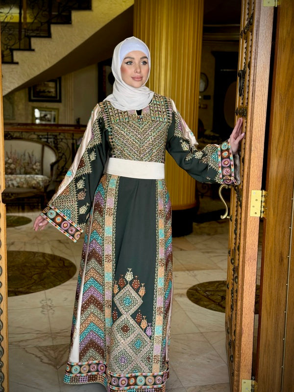 
                      
                        Elegant Embroidered Kaftan from Jordan
                      
                    