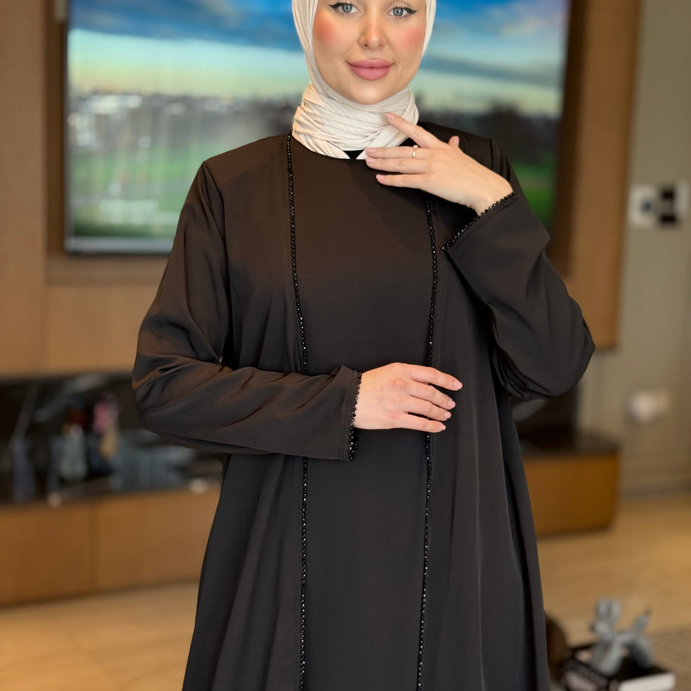 Modern Two-Layered Abaya