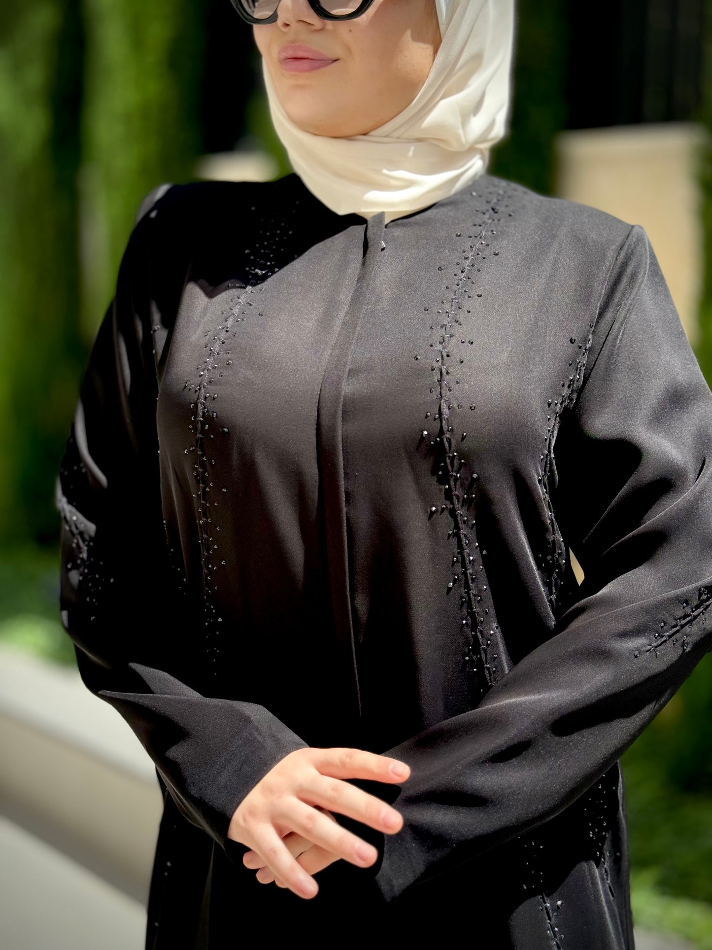 Timeless Style With Rhinestone Details