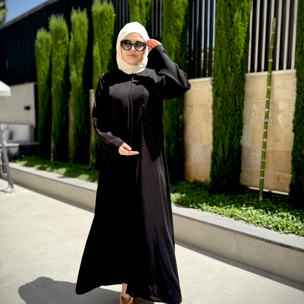 Timeless Style With Rhinestone Details