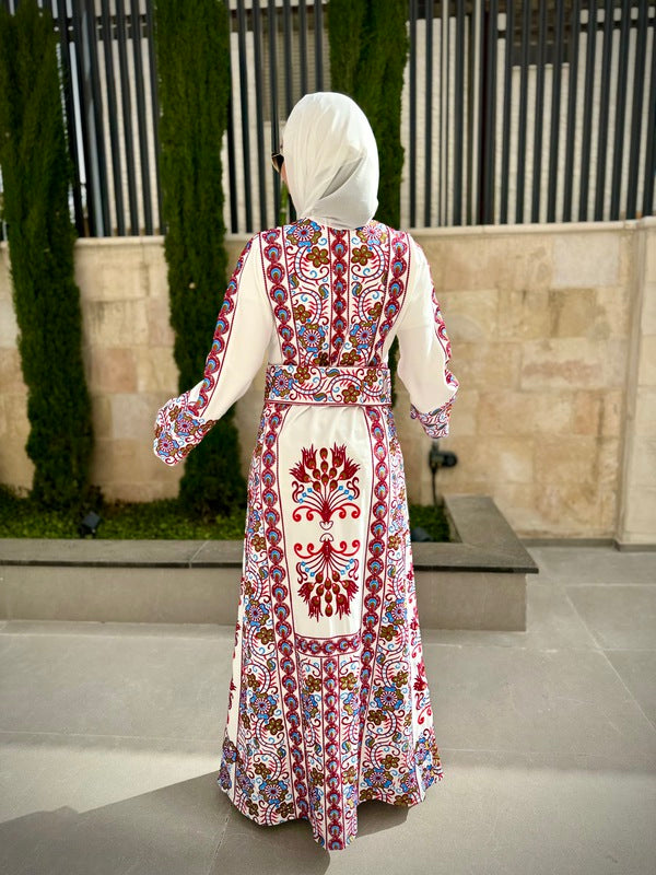 
                      
                        Elegant Kaftan Adorned with Embroidery
                      
                    