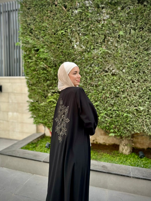 
                  
                    Elegant and stylish Two-Piece Abaya
                  
                