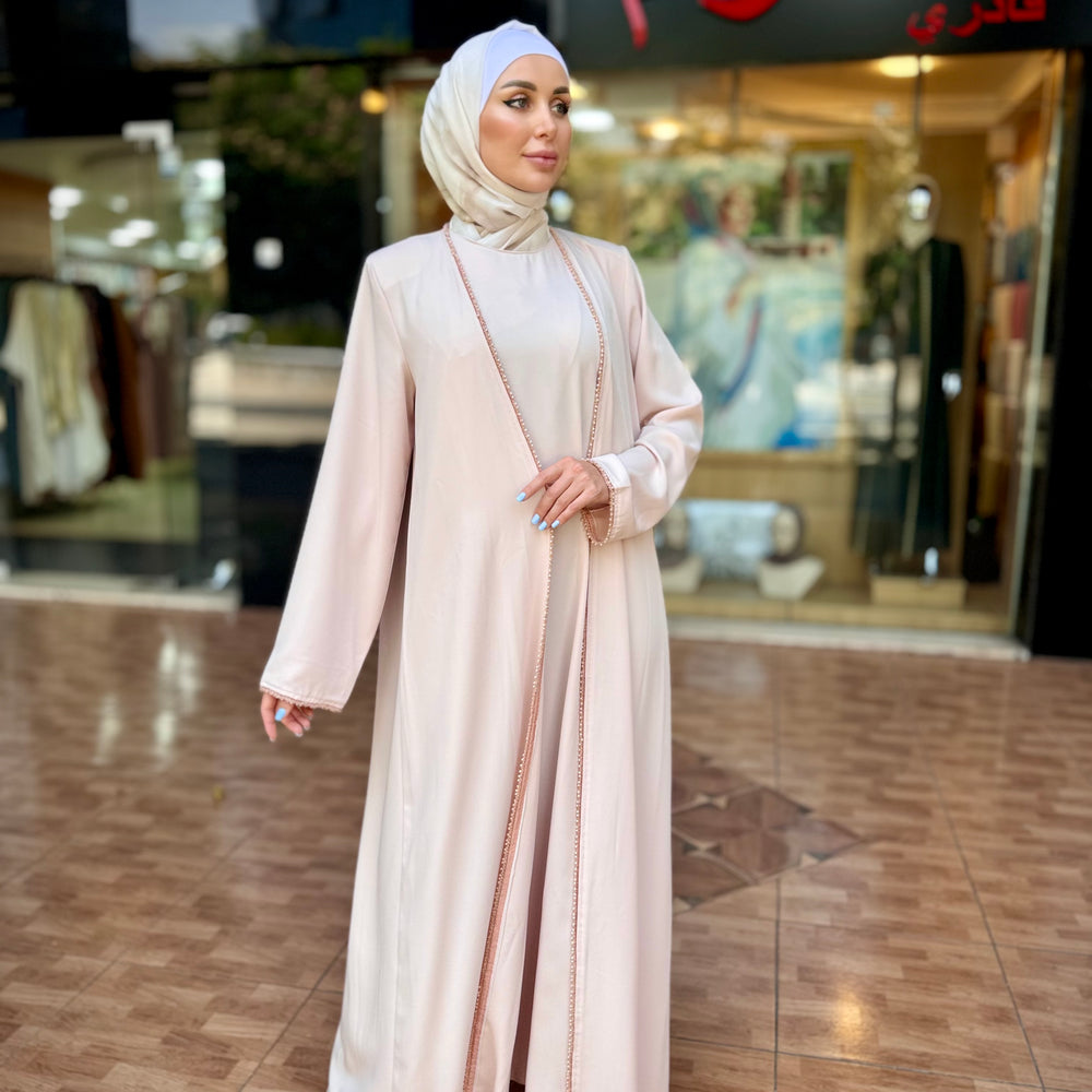 
                      
                        Colorful Two - piece Abaya
                      
                    