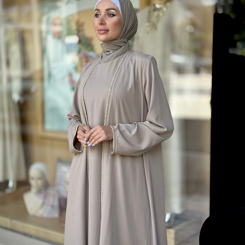 
                      
                        Colorful Two - piece Abaya
                      
                    