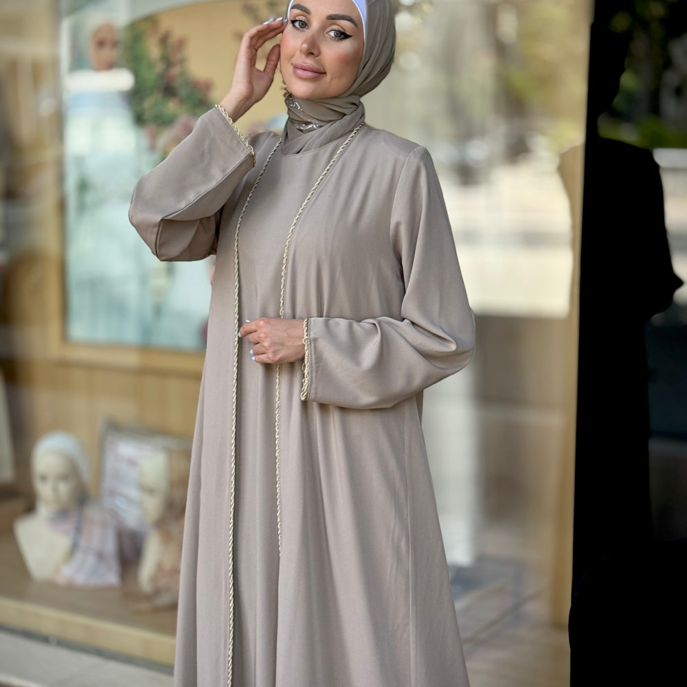 
                      
                        Colorful Two - piece Abaya
                      
                    