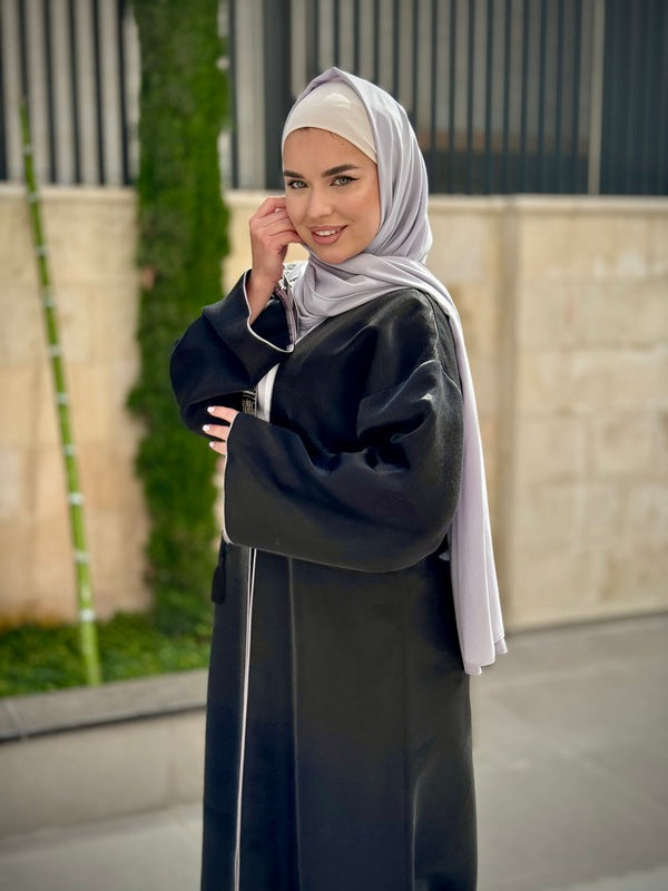 
                  
                    Black Elegant and Simple Abaya
                  
                
