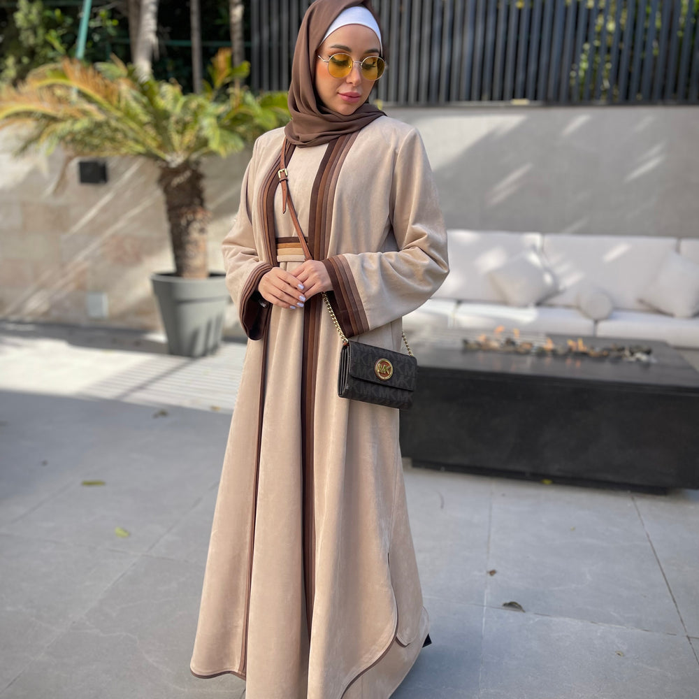 
                      
                        Two-Piece Winter Abaya
                      
                    