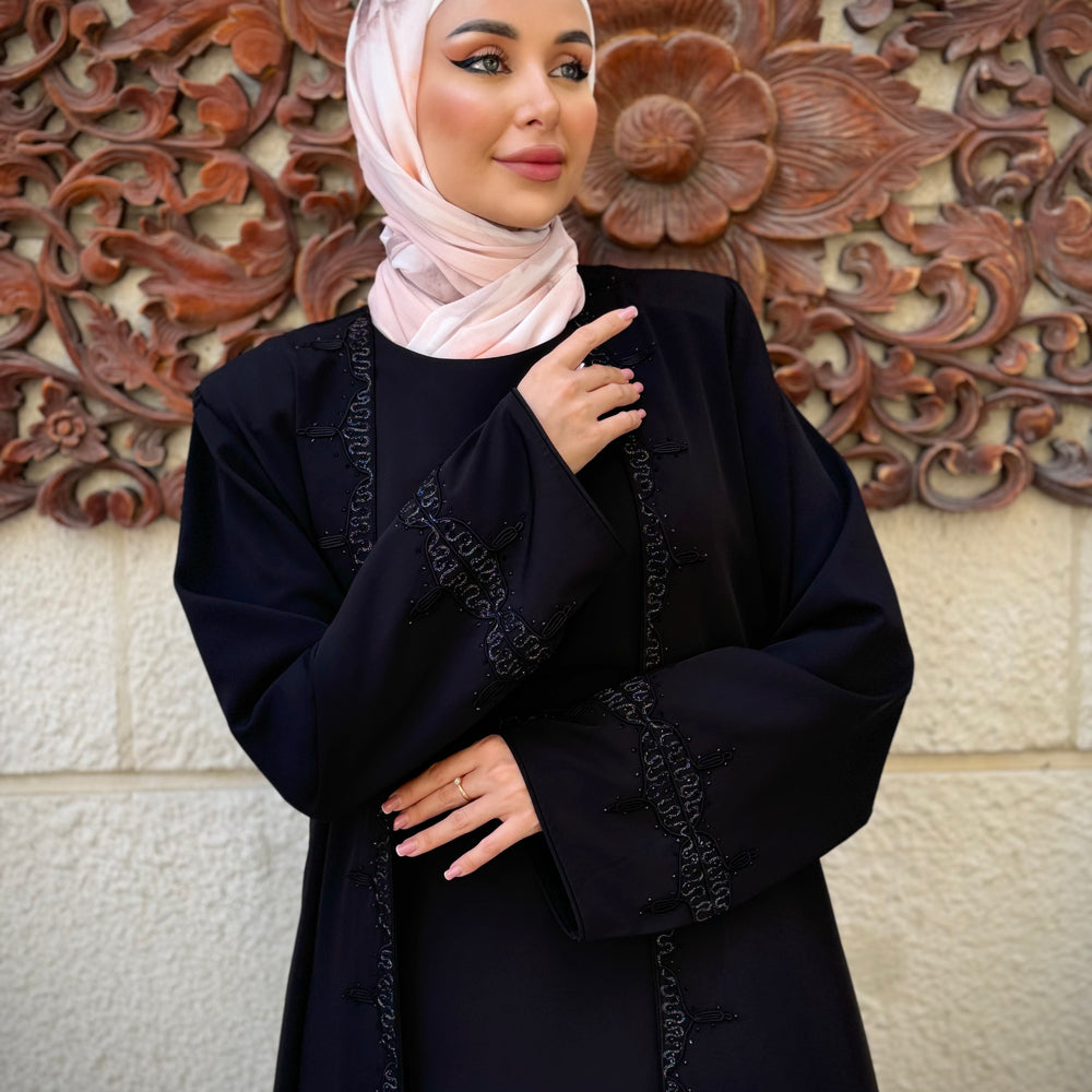 
                      
                        Sophisticated Two Piece Abaya
                      
                    