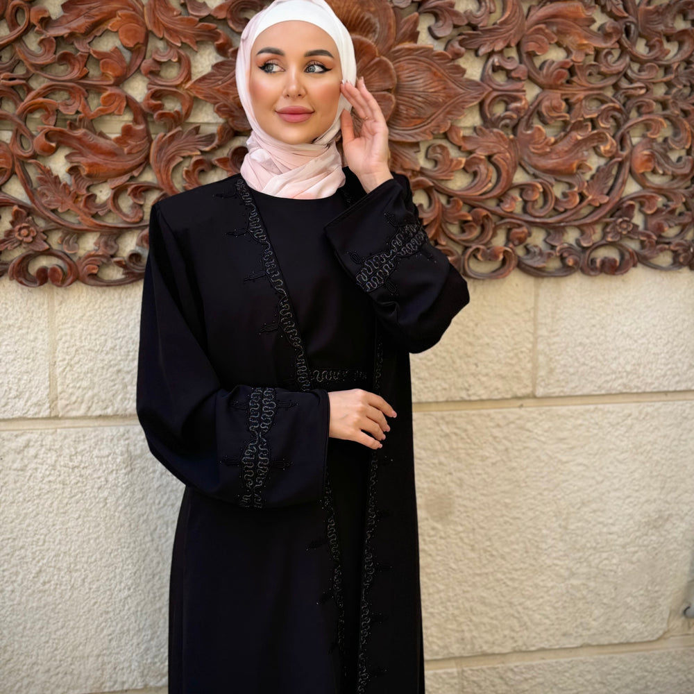 
                      
                        Sophisticated Two Piece Abaya
                      
                    