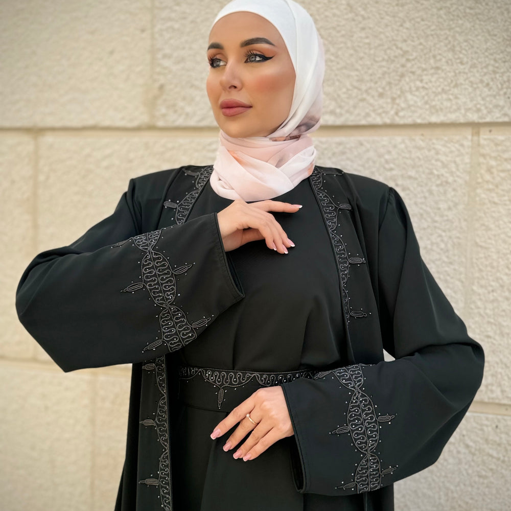 
                      
                        Sophisticated Two Piece Abaya
                      
                    