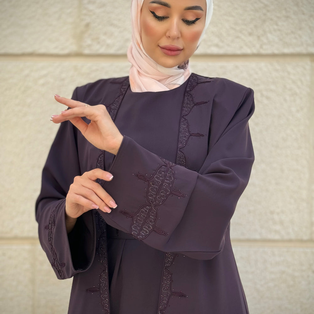 
                      
                        Sophisticated Two Piece Abaya
                      
                    