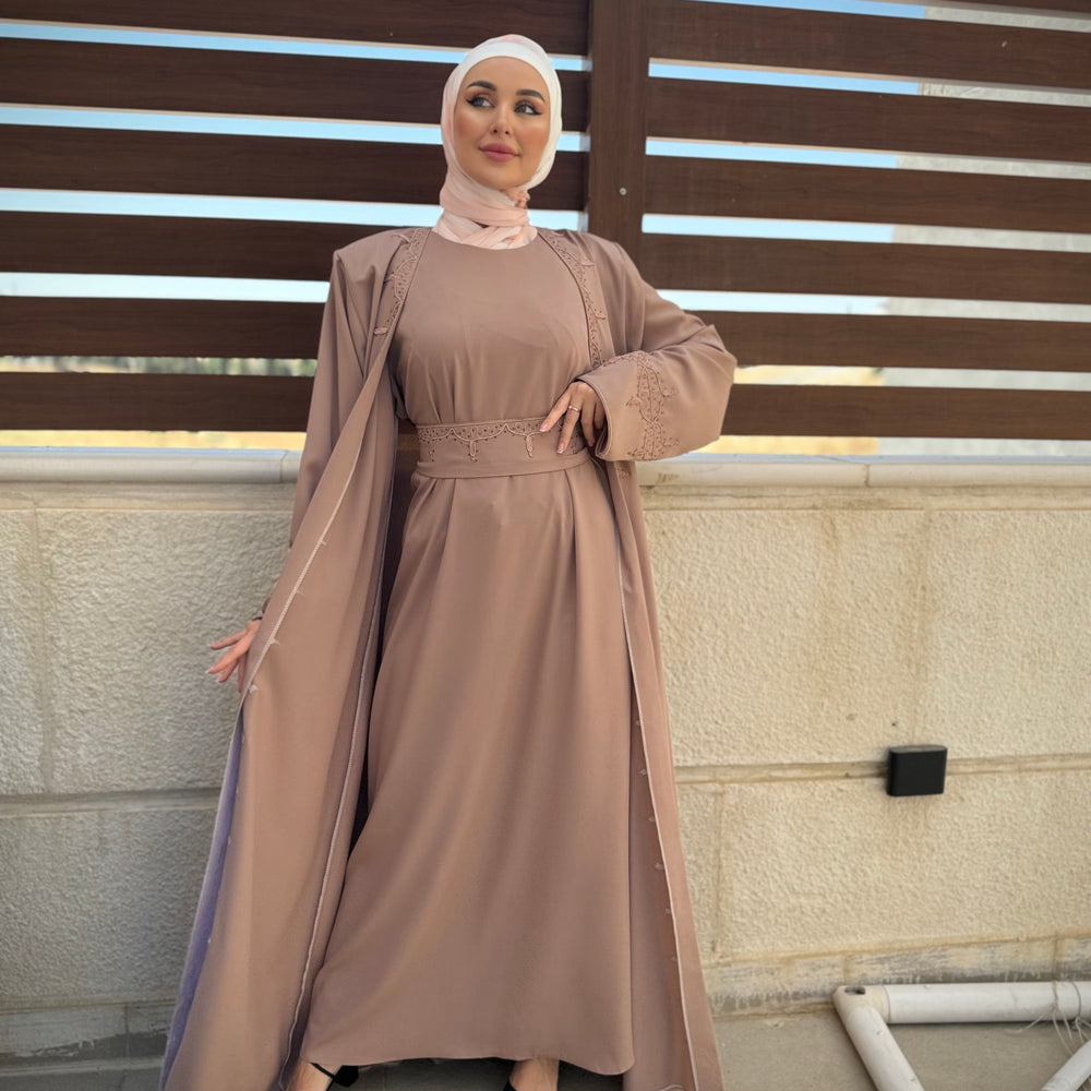 
                      
                        Sophisticated Two Piece Abaya
                      
                    